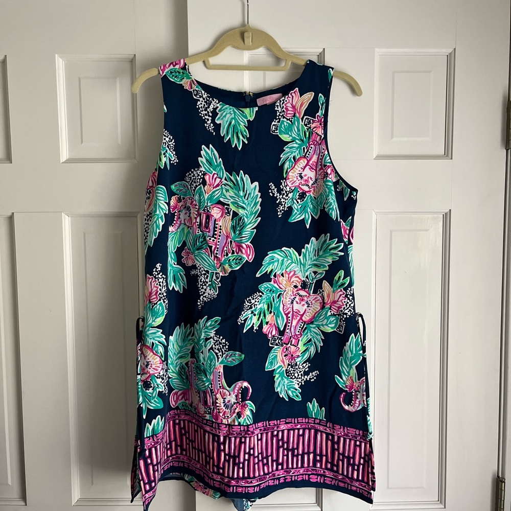 Lilly Pulitzer donna romper peanut gallery